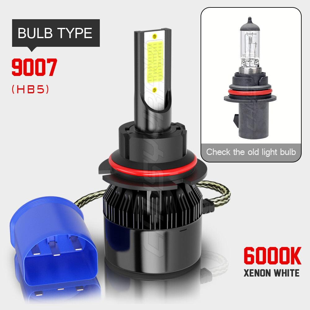 For Nissan Juke 2011-2014 – 4x 6000K LED Headlight Hi/Lo Beam + Fog Light Bulbs