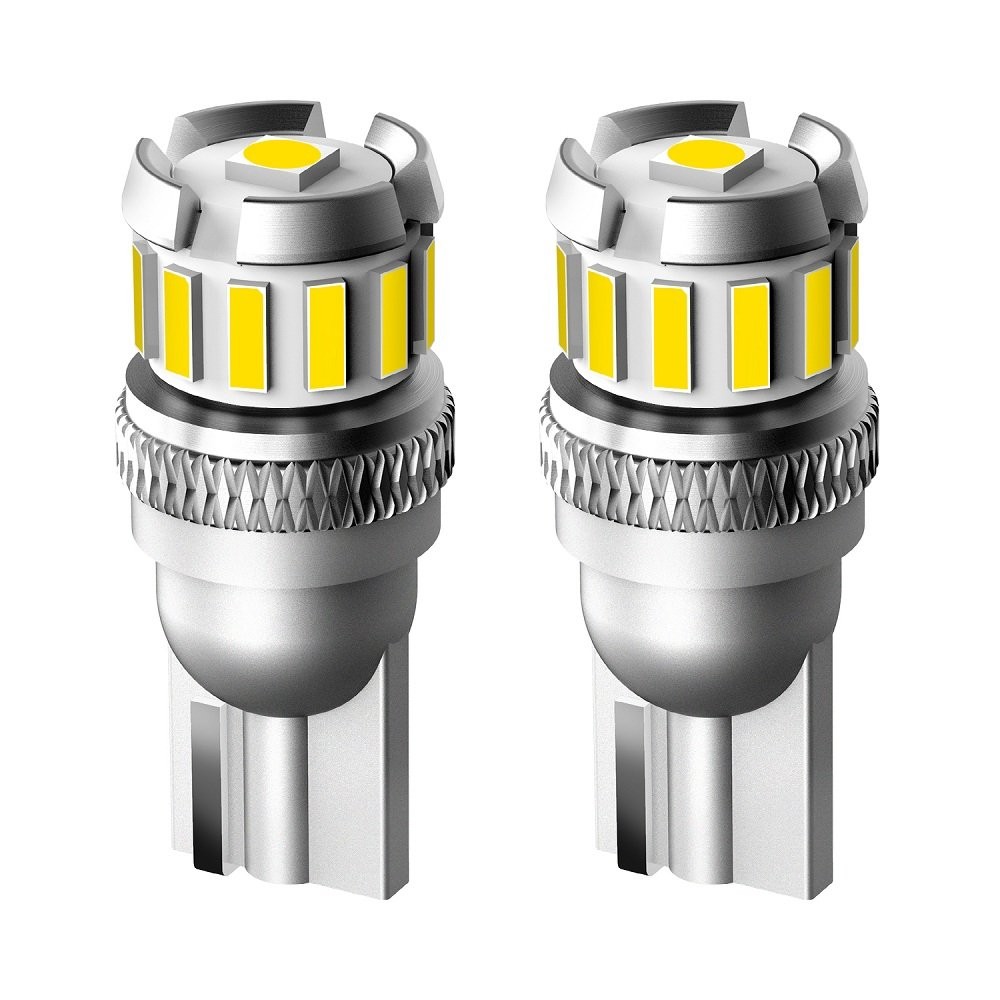 20x LED License Plate Interior Light Bulb Super White T10 194 168 W5W 2825 6500K