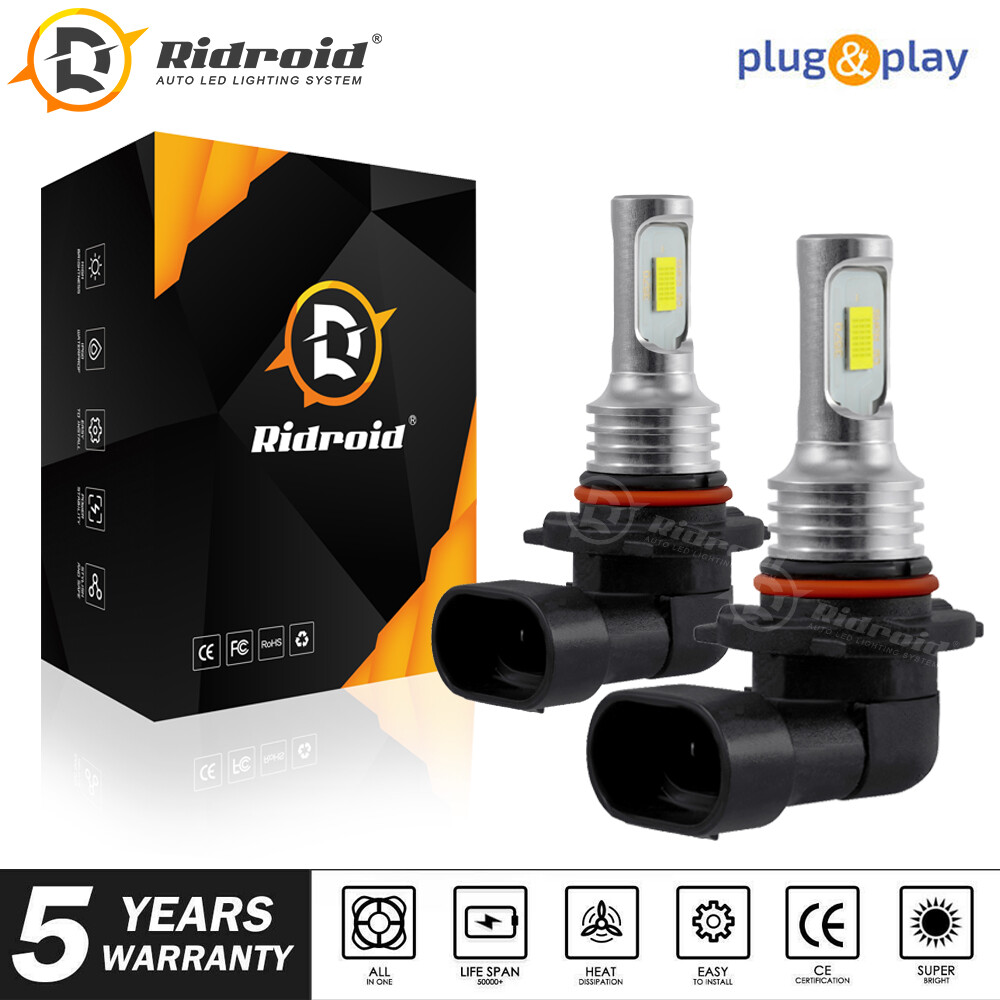 Amazing H10 9145 9140 9005 9045 LED Fog Light Bulb Conversion Kit OEM 200W 6000K