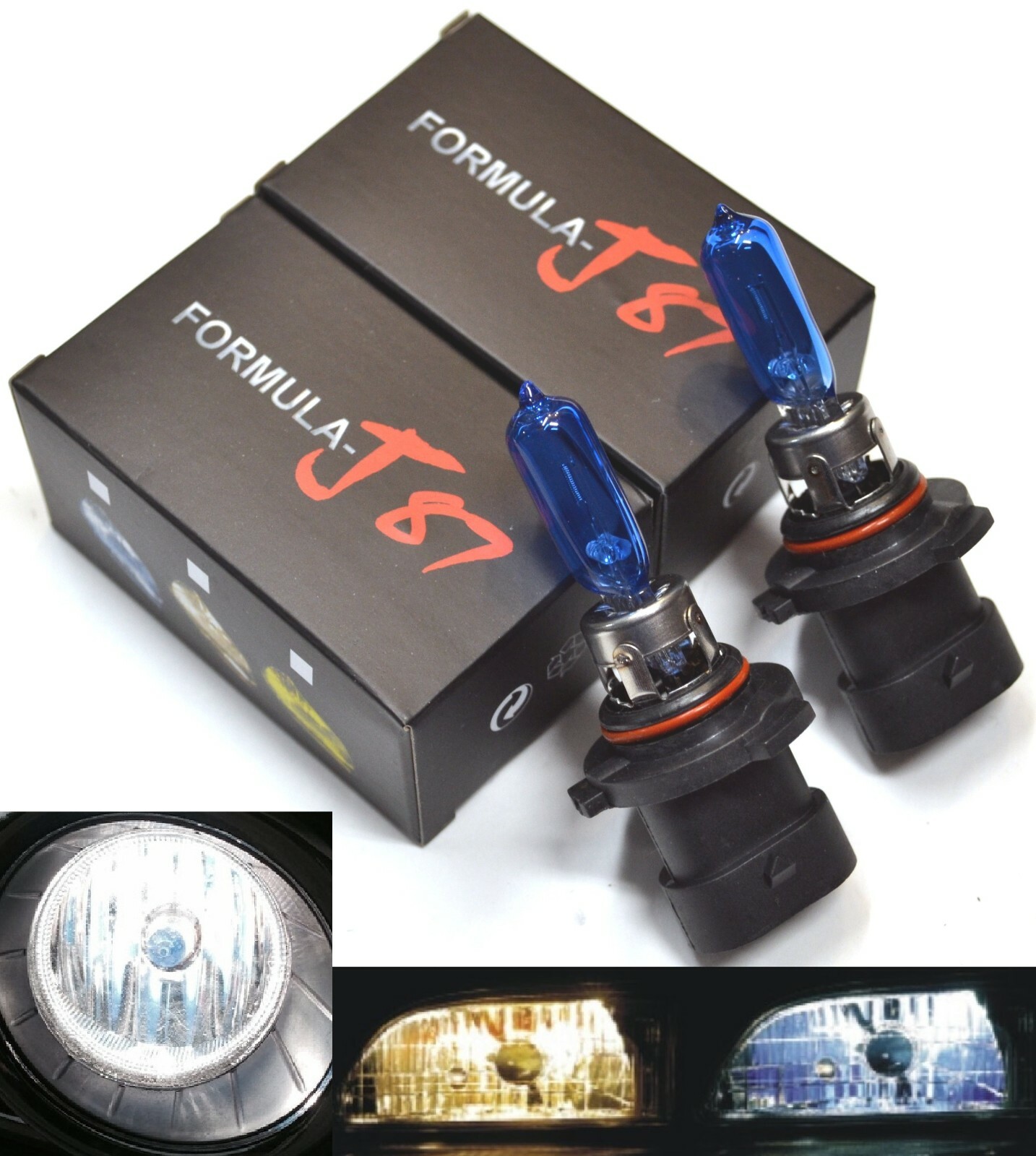 Halogen 9005XS HB3A 65W 5000K White Two Bulbs Head Light High Beam Replacement