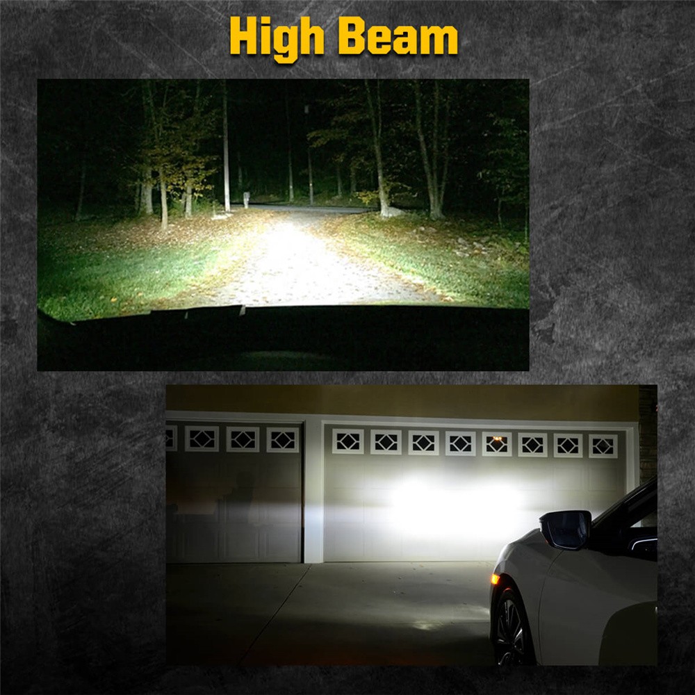 For Volkswagen VW Passat 2002-2015 6500K White LED Headlight Bulbs High Low Beam