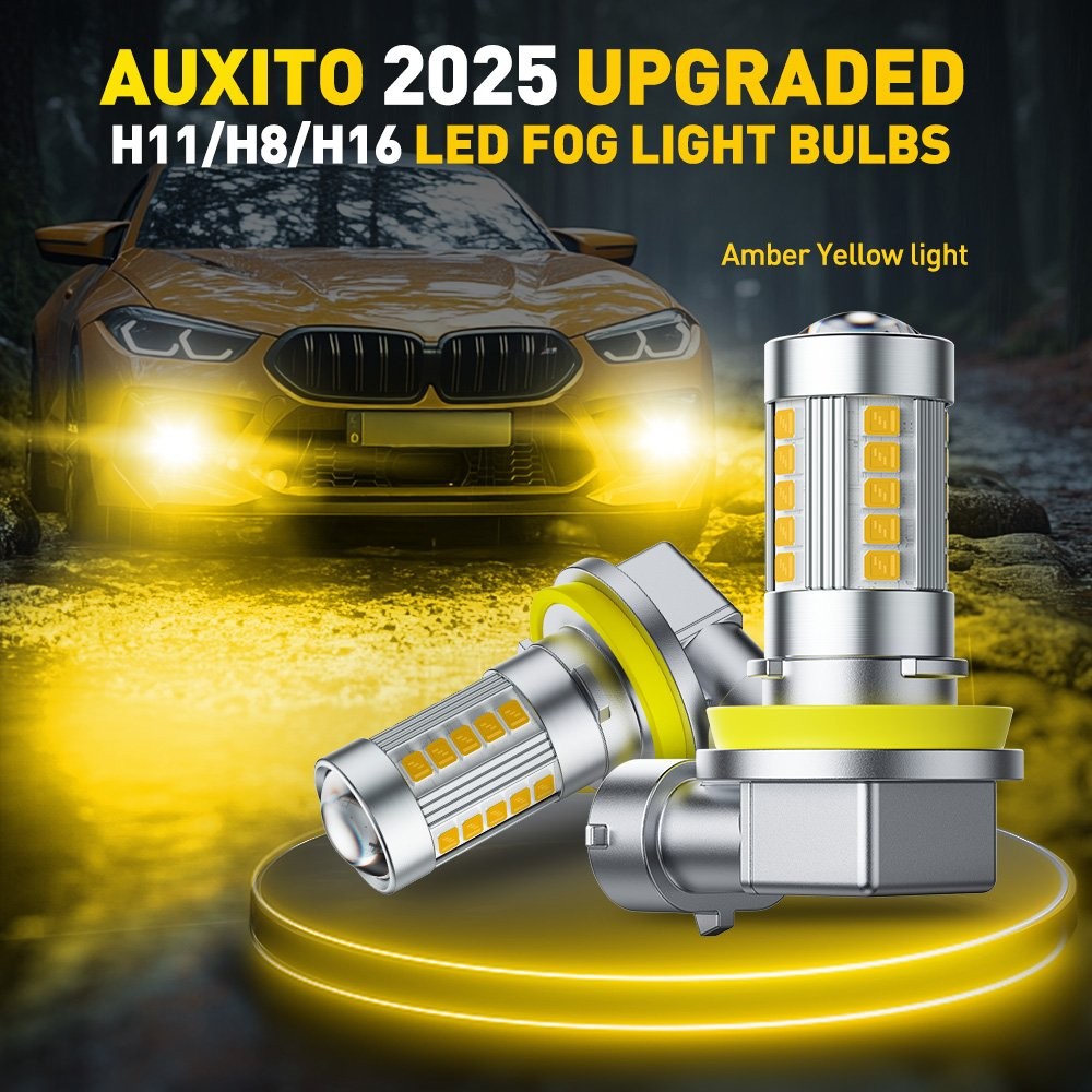 H11 H8 LED Conversion Kit Fog Light Bulb Lamp SuperBright 3000K GOLDEN YELLOW N