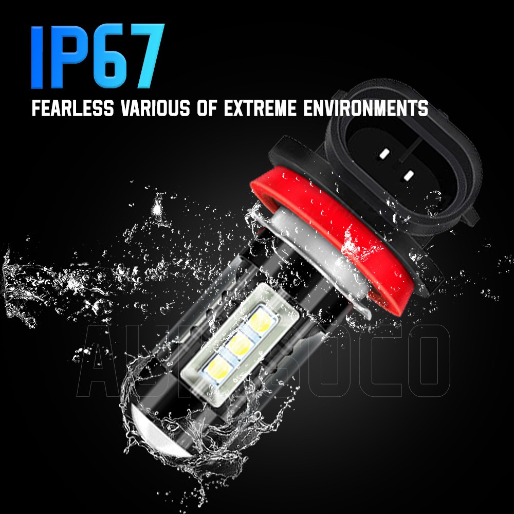 For Nissan Maxima 2007 LED Headlight Kit White Bulbs High Low Fog Beam 80000LM