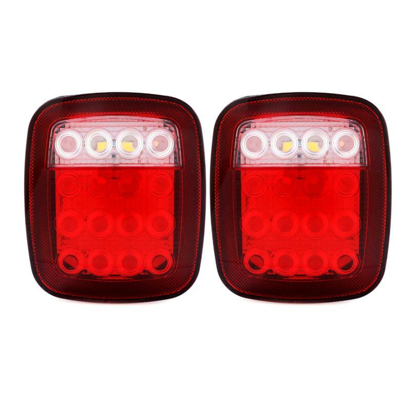 Pair for Peterbilt LED Stop Tail Brake Turn Lights Replaces 16-06292 + 16-06291