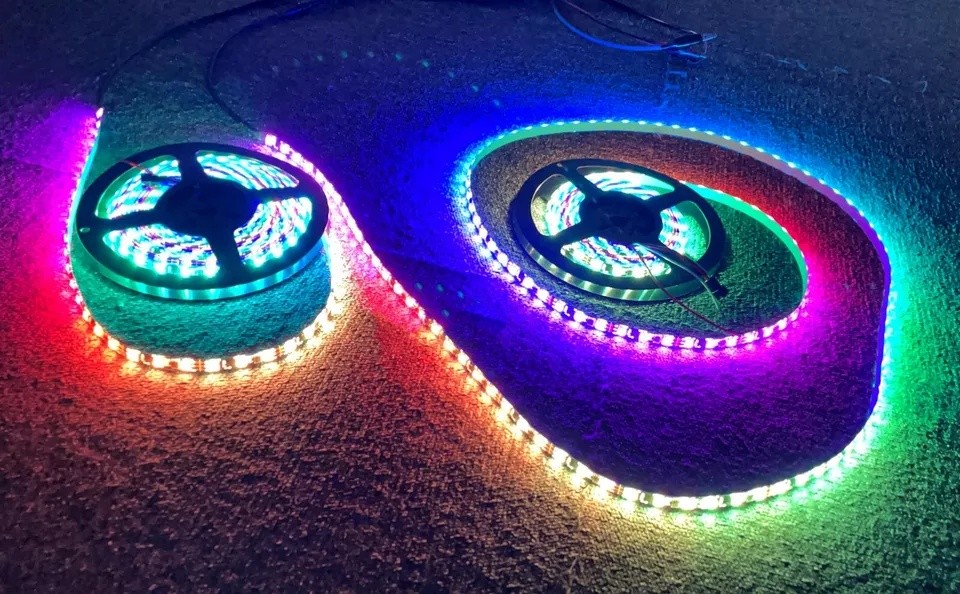 Full Tinted / Clear IP65 CHASING Dynamic Light Strips for Slingshot Motorcycle