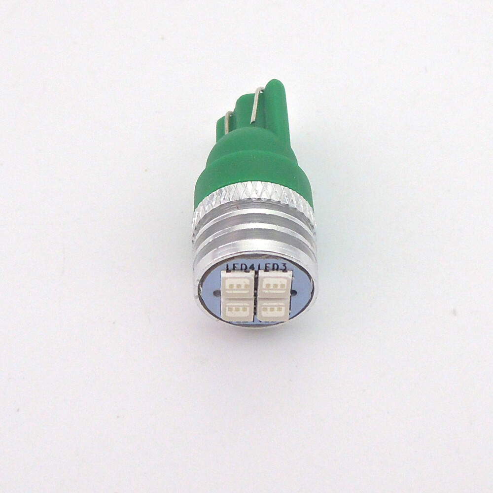 2pcs Bright Green W5W LED Front Marker Parking Light Bulb for 2014-2016 Scion tC