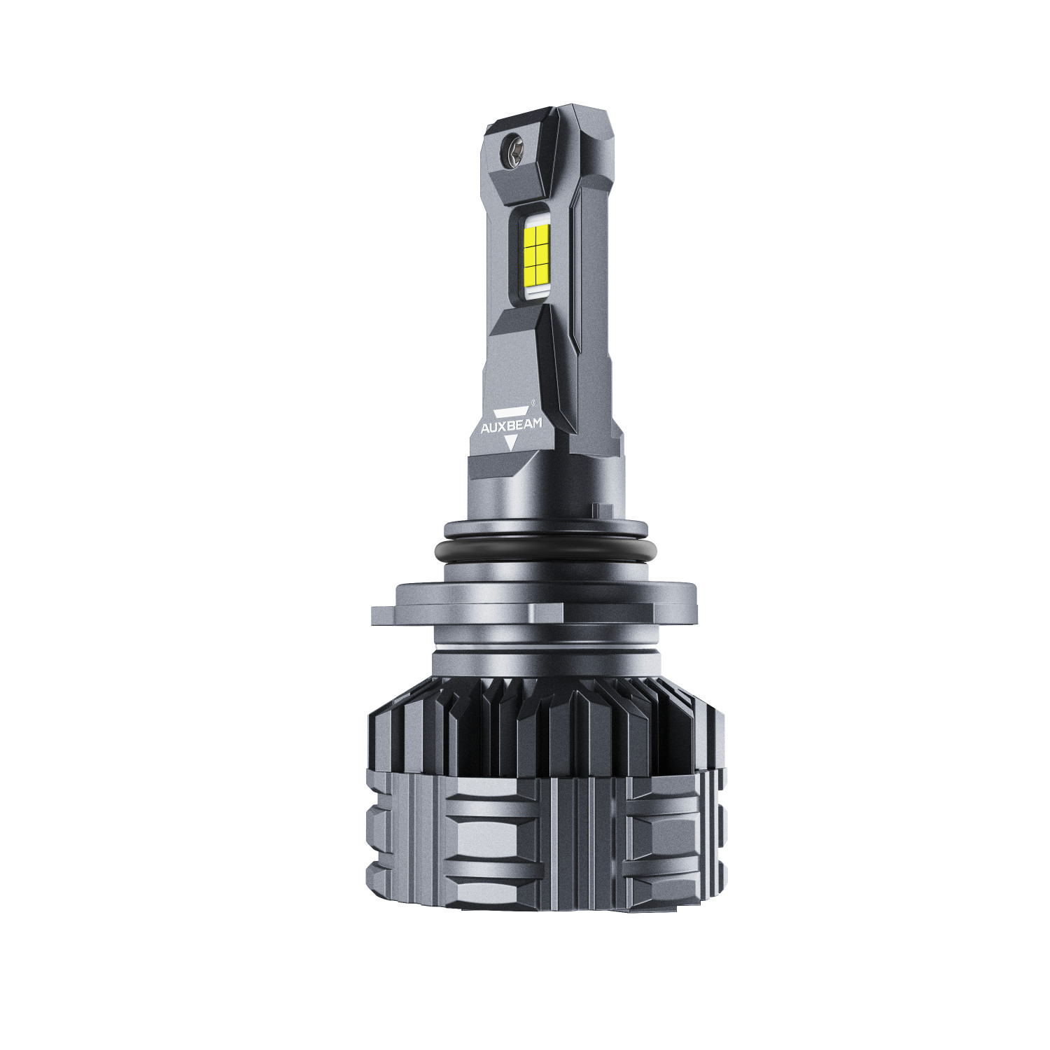 AUXBEAM 9006/HB4 LED Headlight Bulbs Low Beam Super White Extremely Bright 6500K