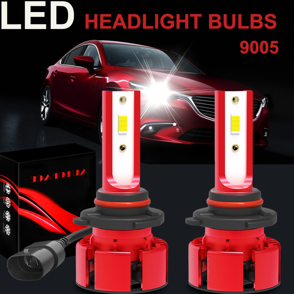 2X 9005 HB3 LED Headlight kit HB3 160W 32000LM Hi/Low Beam 6500K White Bulb HID