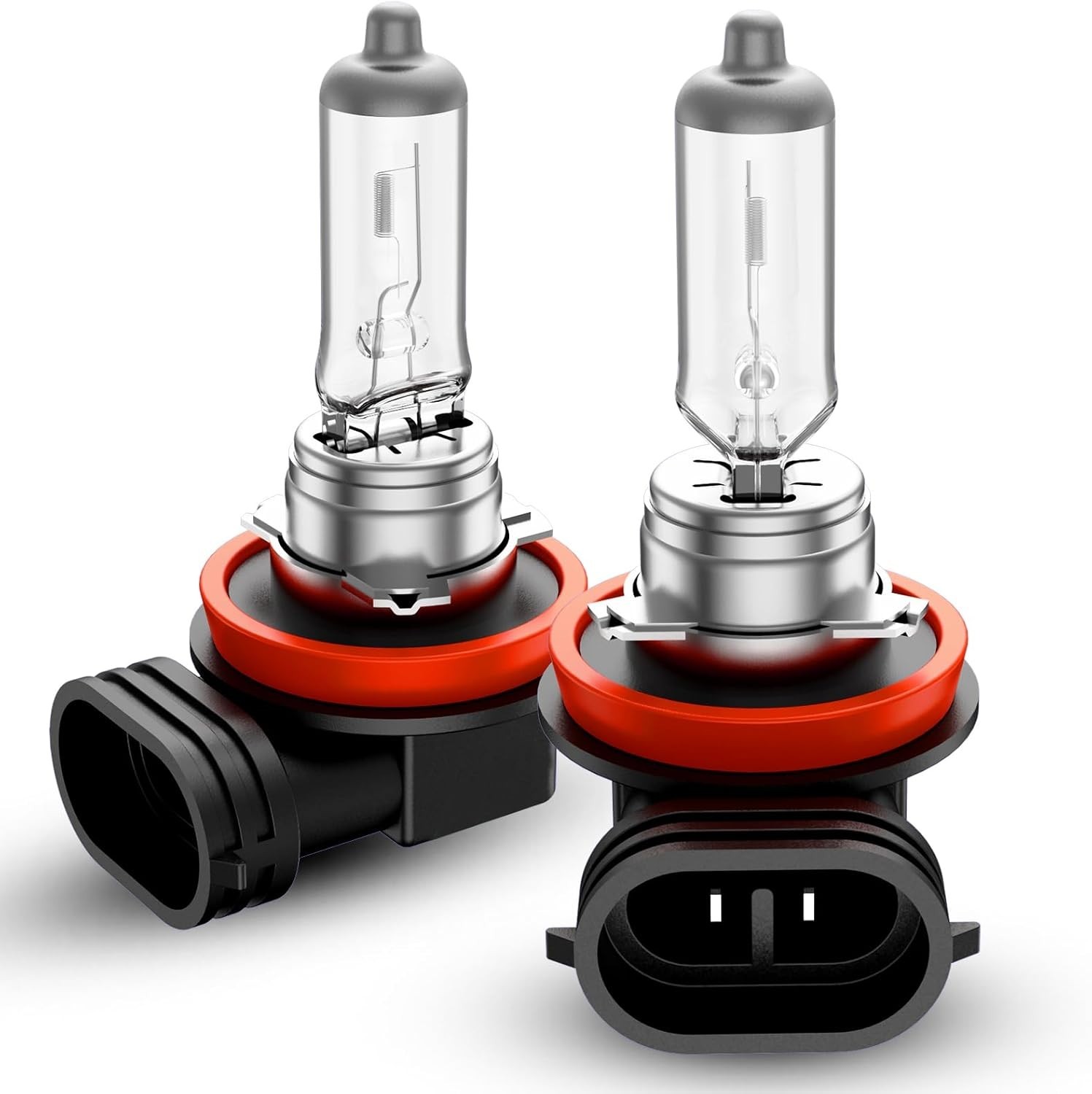 Long-Lasting H11 Headlight Bulbs 1000LM & 1000 Hours – Easy Install Amber Light
