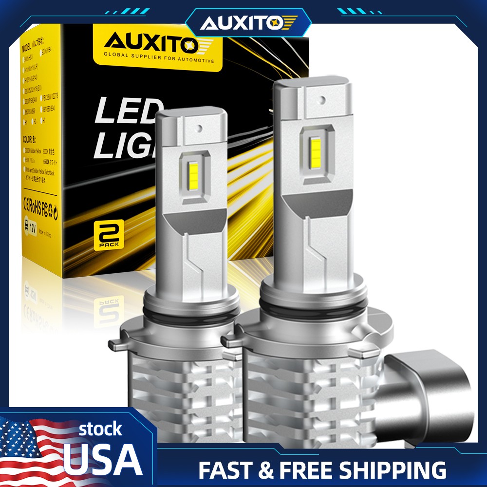 AUXITO 9006 LED Headlight Bulb Conversion Low Kit Beam Super White Bright 6500K