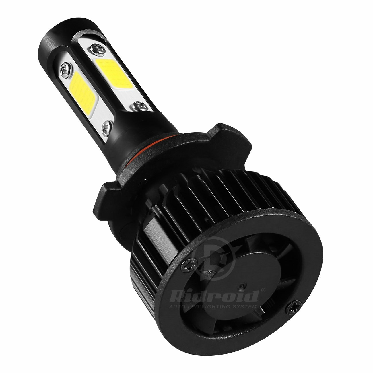 Pair 4-sides LED Headlight Kit 9005 HB3 H10 9140 9145 2400W 6000K 360000LM Bulbs