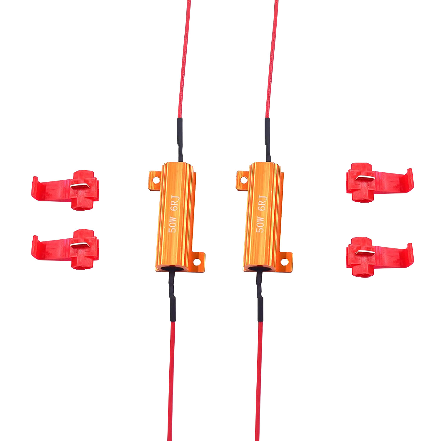 2X 3157 4157 LED Decoder Load Resistor For LED Turn Signal Light Fix Hyper Flash