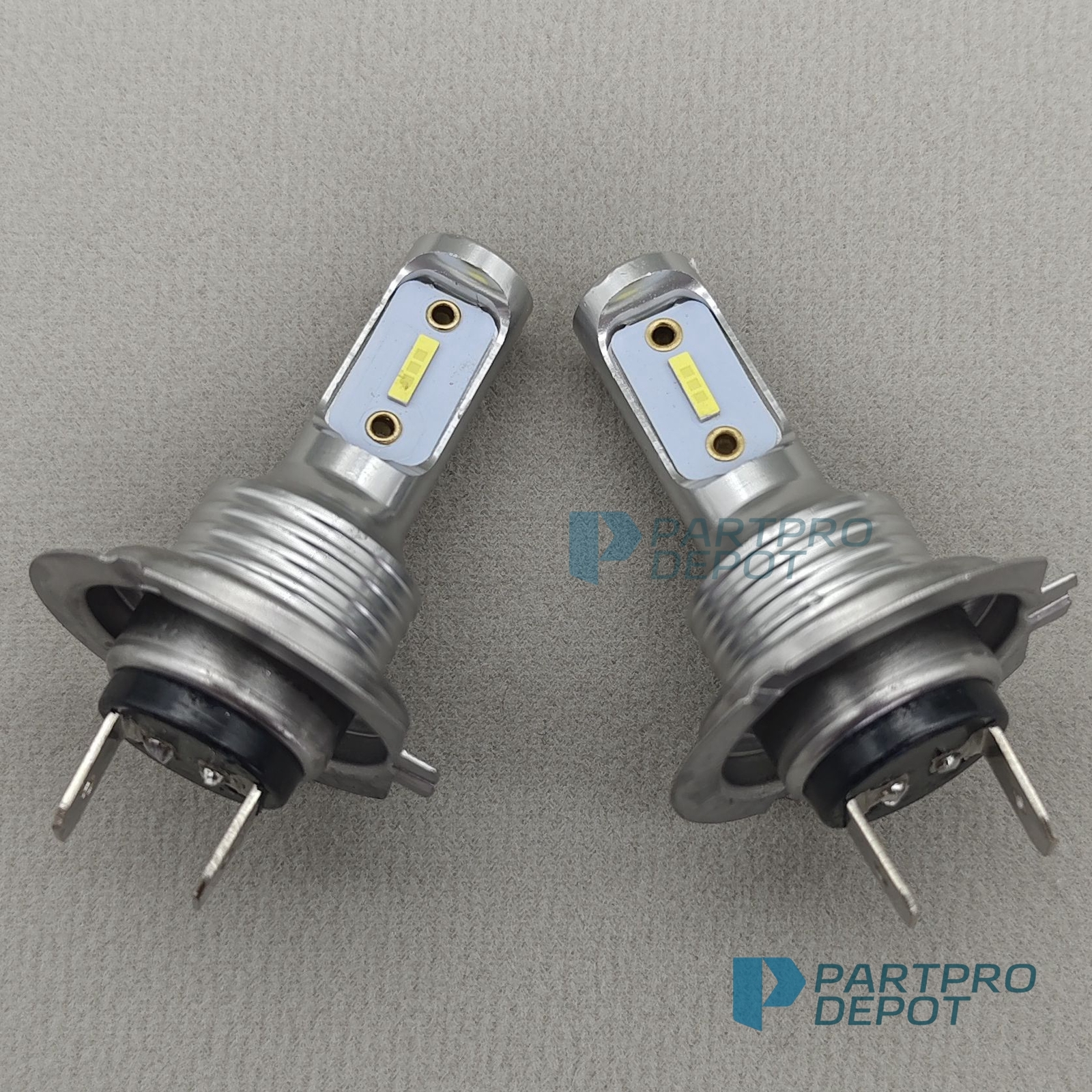 2x H7 LED Headlight Bulbs Conversion Kit High Low Beam 16000LM 6000K Super White