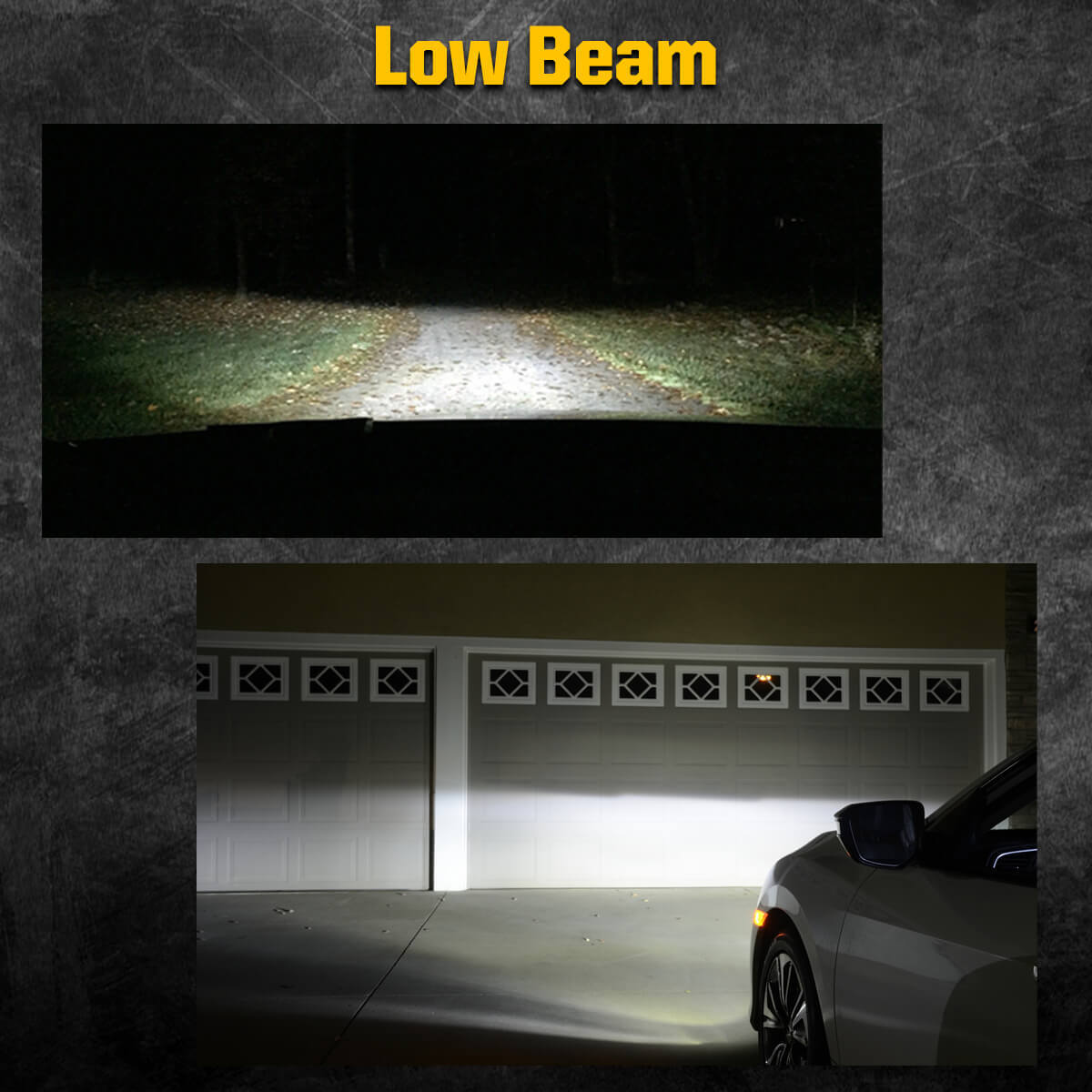 H11 H9 LED Headlight Super Bright Bulbs Kit 8000K White 330000LM High/Low Beam