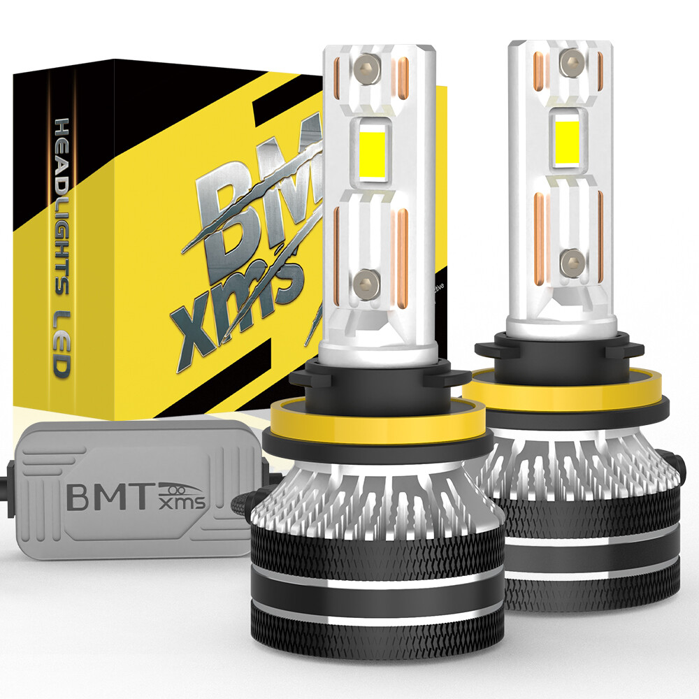 H8 H11 LED Headlight Bulb Conversion Kit High Low Beam White 140W with Ballast
