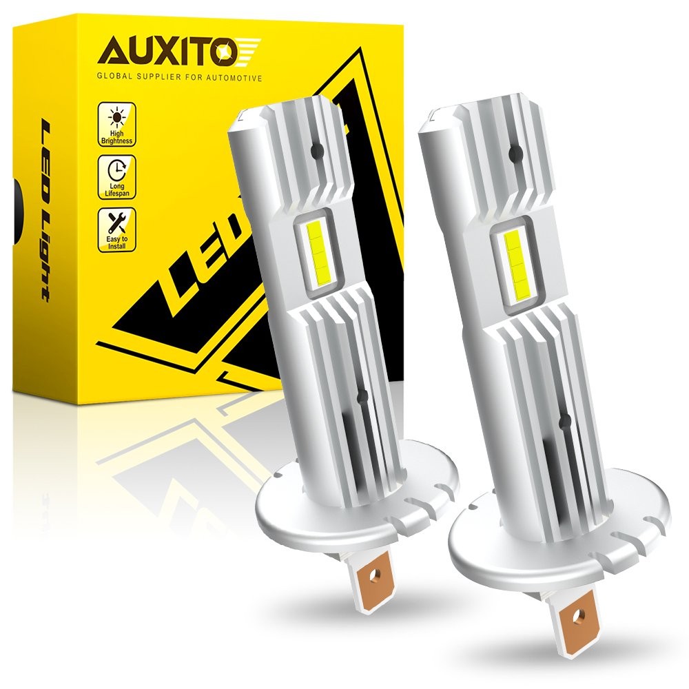 AUXITO LED H1 Headlight Bulb Conversion High Kit Low 6500K Beam Super White