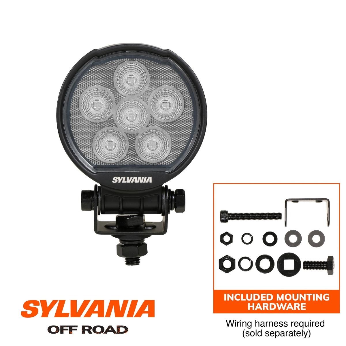 SYLVANIA – Rugged 3.5 Inch Round LED Light Pod – Lifetime Limited Warranty | LED