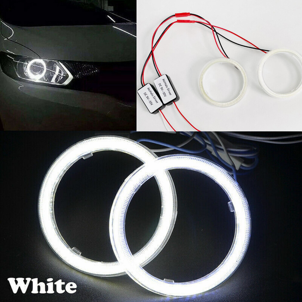 Waterproof LED COB Halo Rings Angel Eyes for DRL Can-am Renegade off-road SUVs
