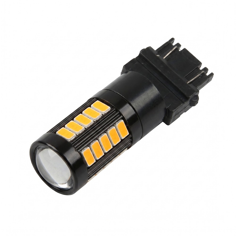 4x 3157 3156 33-LED Turn Signal Parking DRL Light Bulbs Brake Lamp Amber Yellow