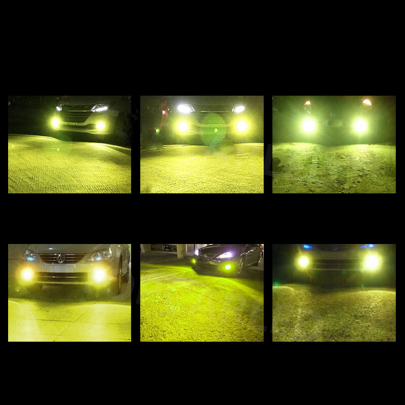 For Ford Edge 2007-2010 6x 6000K+3000K Combo K9 LED Headlight Fog Light Bulb NEW