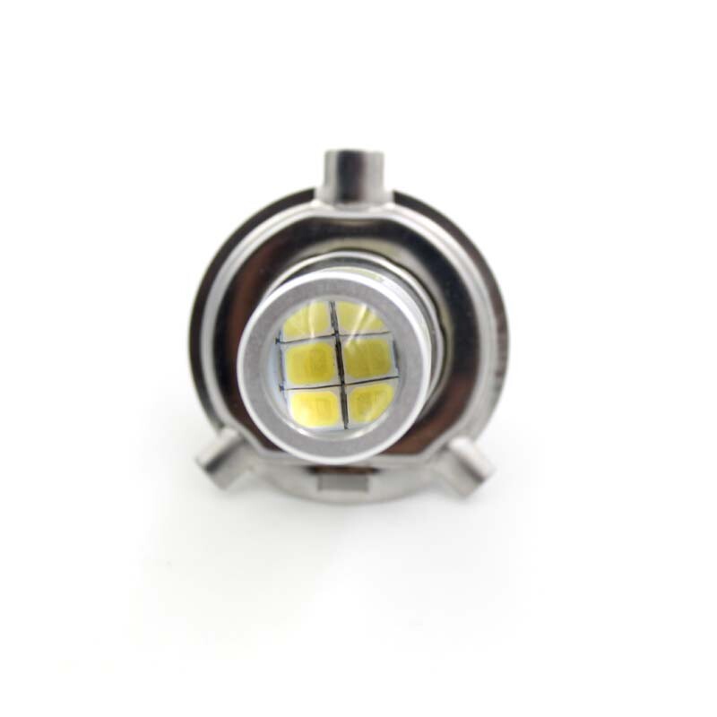 54SMD H4 LED Lamp Motorcycle Headlight Bulb AC DC 6V 10W 1000LM None Polarity