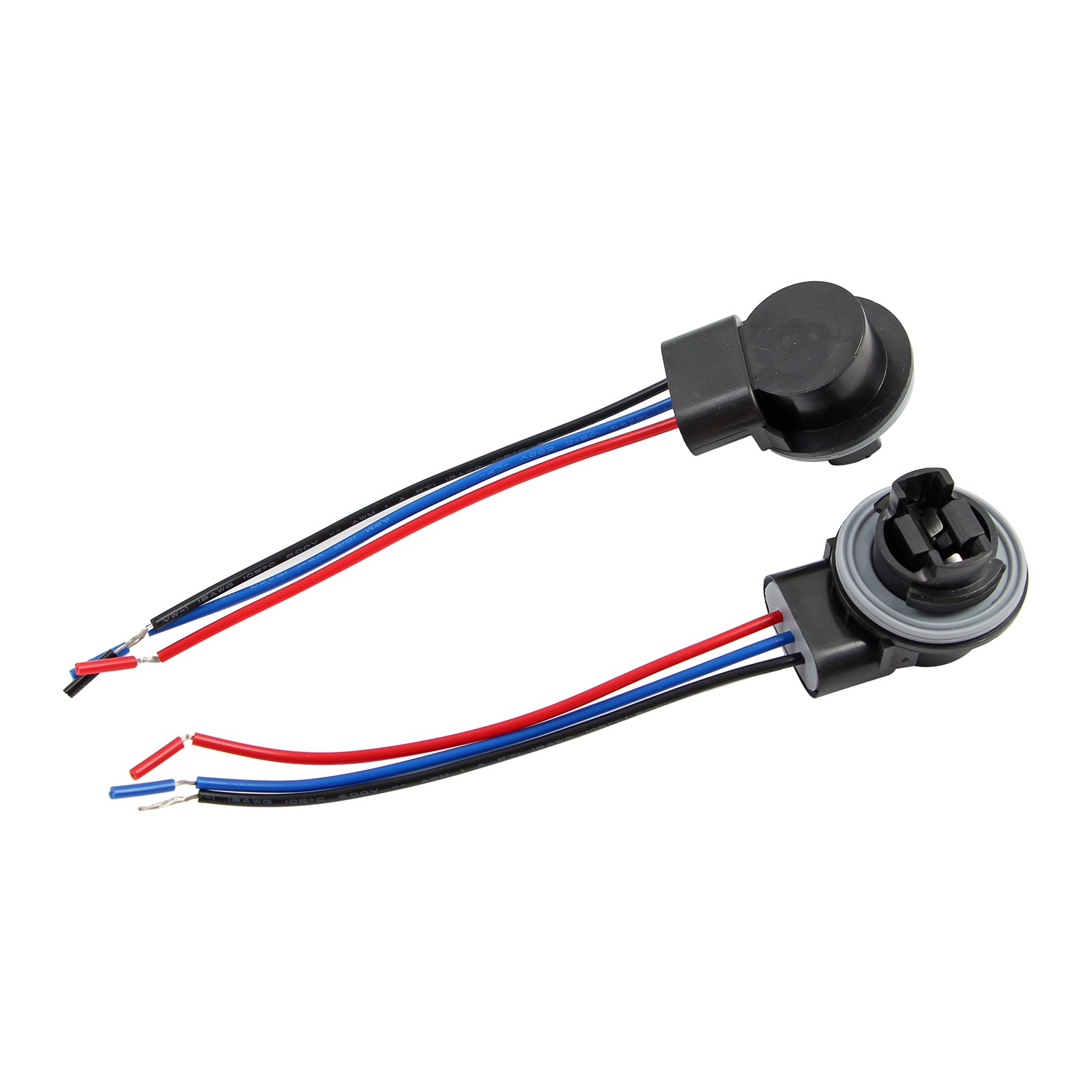 4157 3157 4057 Socket Bulb Pig Tail Harness Wire Plug for Turn Signal Light 12V