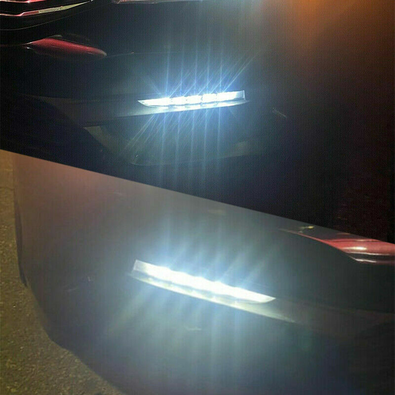 Fits 16-17 Honda Accord Sedan 4Dr LED Fog Lights Kit With Bezel Switch Wires