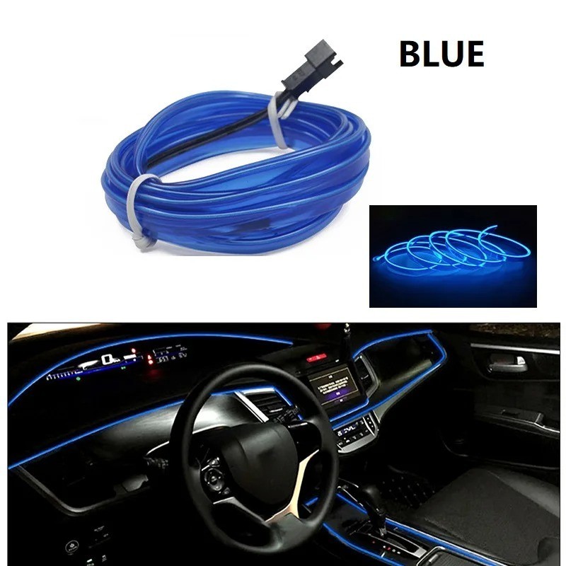 RGB LED Light Strip for Cars, Interior Ambiance Decoration for Auto