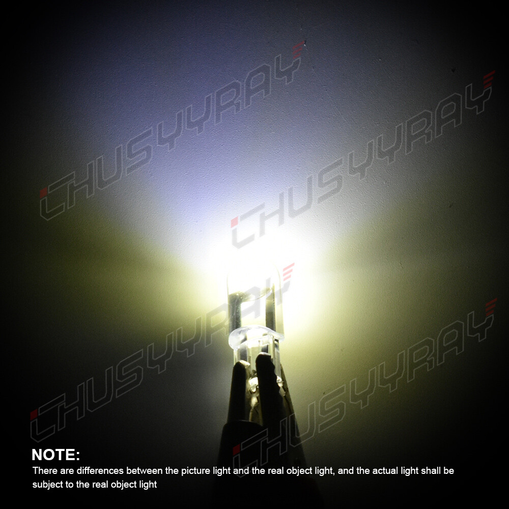 CHUSYYRAY T10 194 168 LED White Bulbs 200lm Interior / License Plate Light
