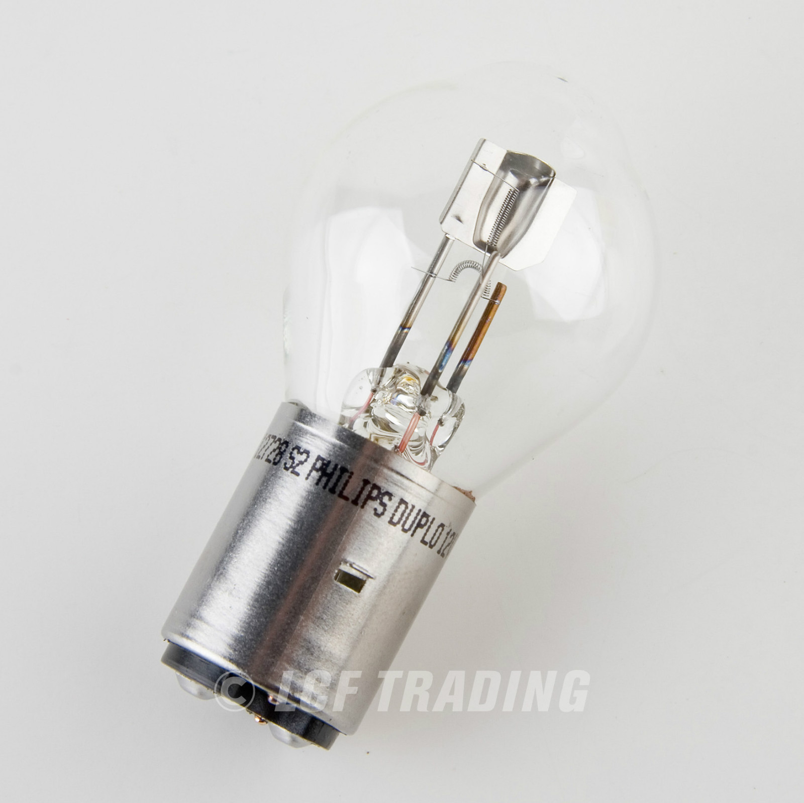 Philips S2 BA20d 35/35W 12V ATV Scooter Moped Headlight Bulb 30% Brighter!