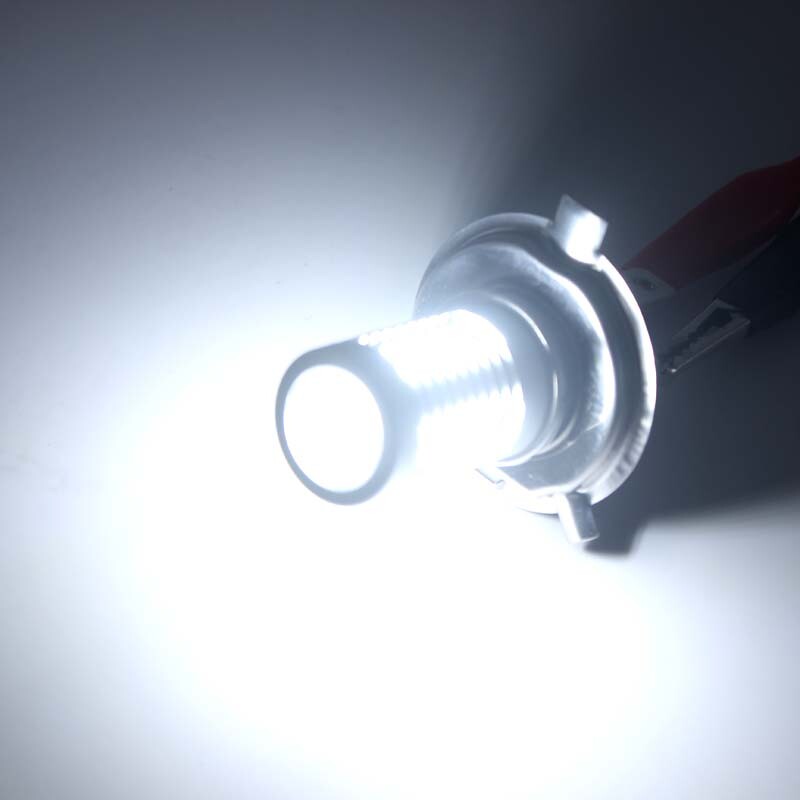 54SMD H4 LED Lamp Motorcycle Headlight Bulb AC DC 6V 10W 1000LM None Polarity
