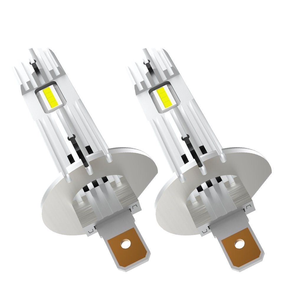 2X AUXITO H1 LED Headlight Bulbs Conversion Kit High Low Beam Super Bright 6500K