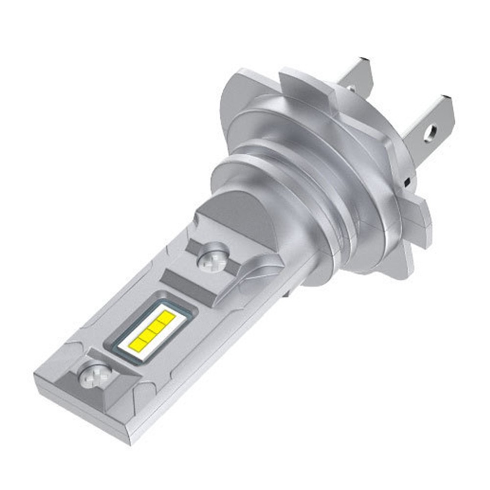 Aviation Aluminum H7 LED Headlight Bulbs with 4000LM Bright White Light