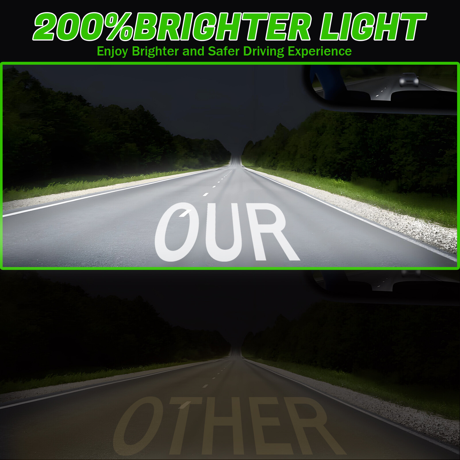 For Ford F250 F350 F450 2005-2019 – 6x 6000K White LED Headlight Fog Light Bulbs