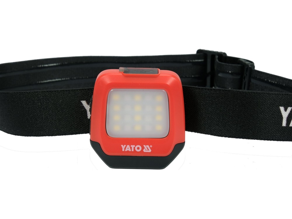 Yato LED Headlamp 2In1 SMD LED 200Lm + 3.7V 500Mah YT-08598