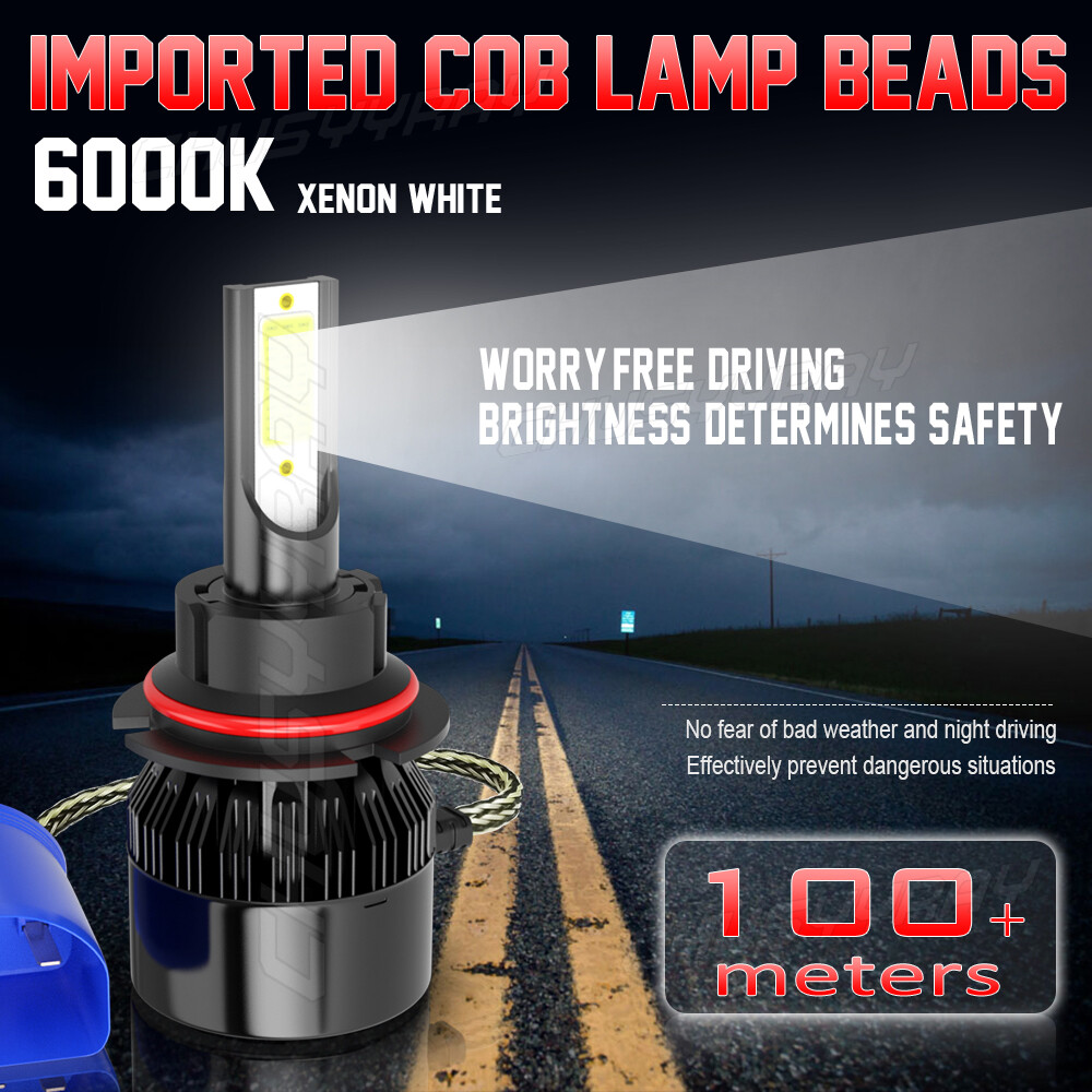 For Nissan Juke 2011-2014 – 4x 6000K LED Headlight Hi/Lo Beam + Fog Light Bulbs