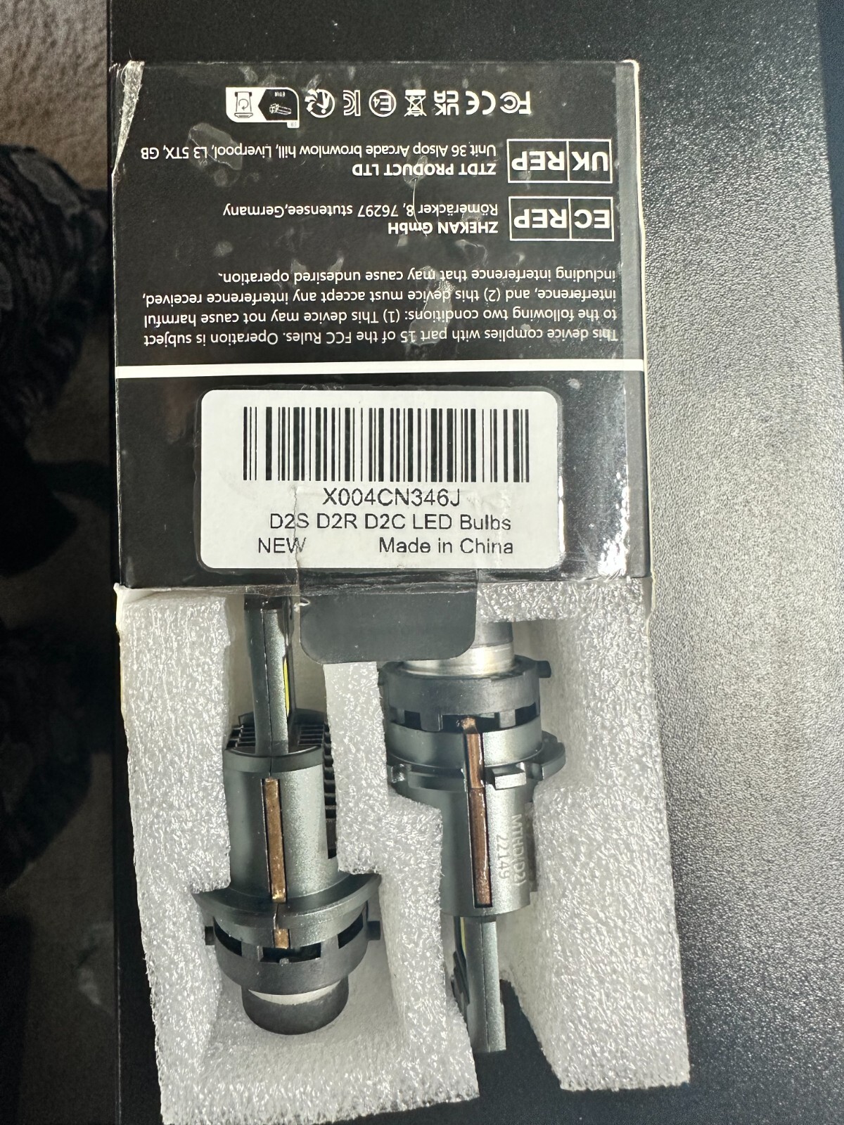 ChopDark D2S D2R D2C LED Bulbs, New, Free Shipping!!!