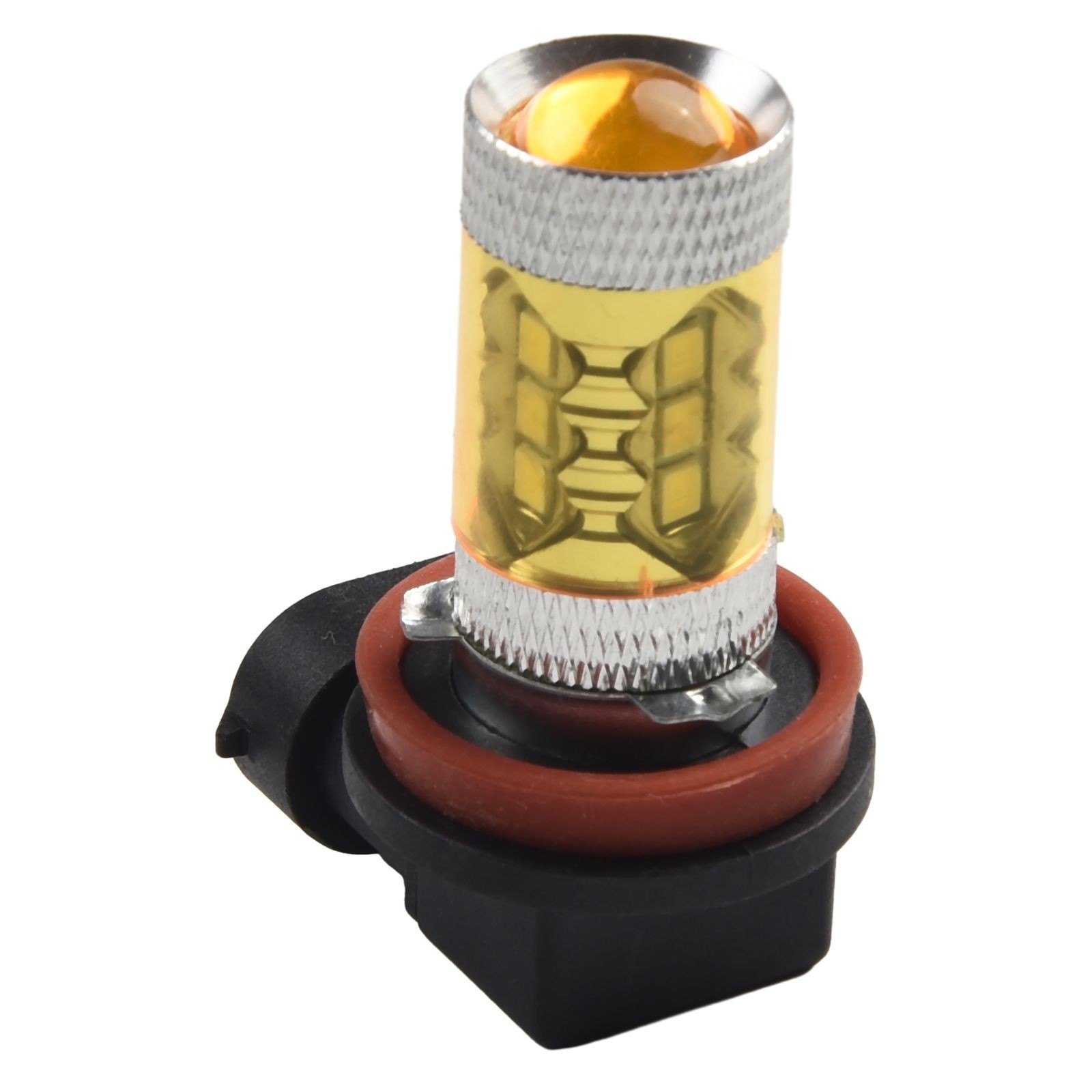 Fog Light 12V DC 1500LM 2pcs 3000K 360 Degrees 50000H High Power Easy To Install