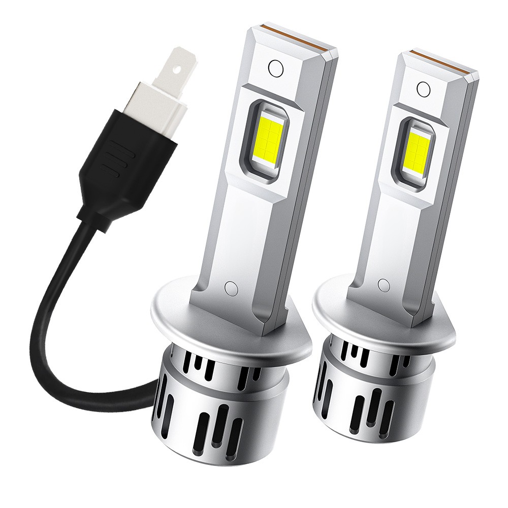 H1 LED Headlight Kit Bulbs High Low Beam 10000K Super White 30000LM Combo 2 10s