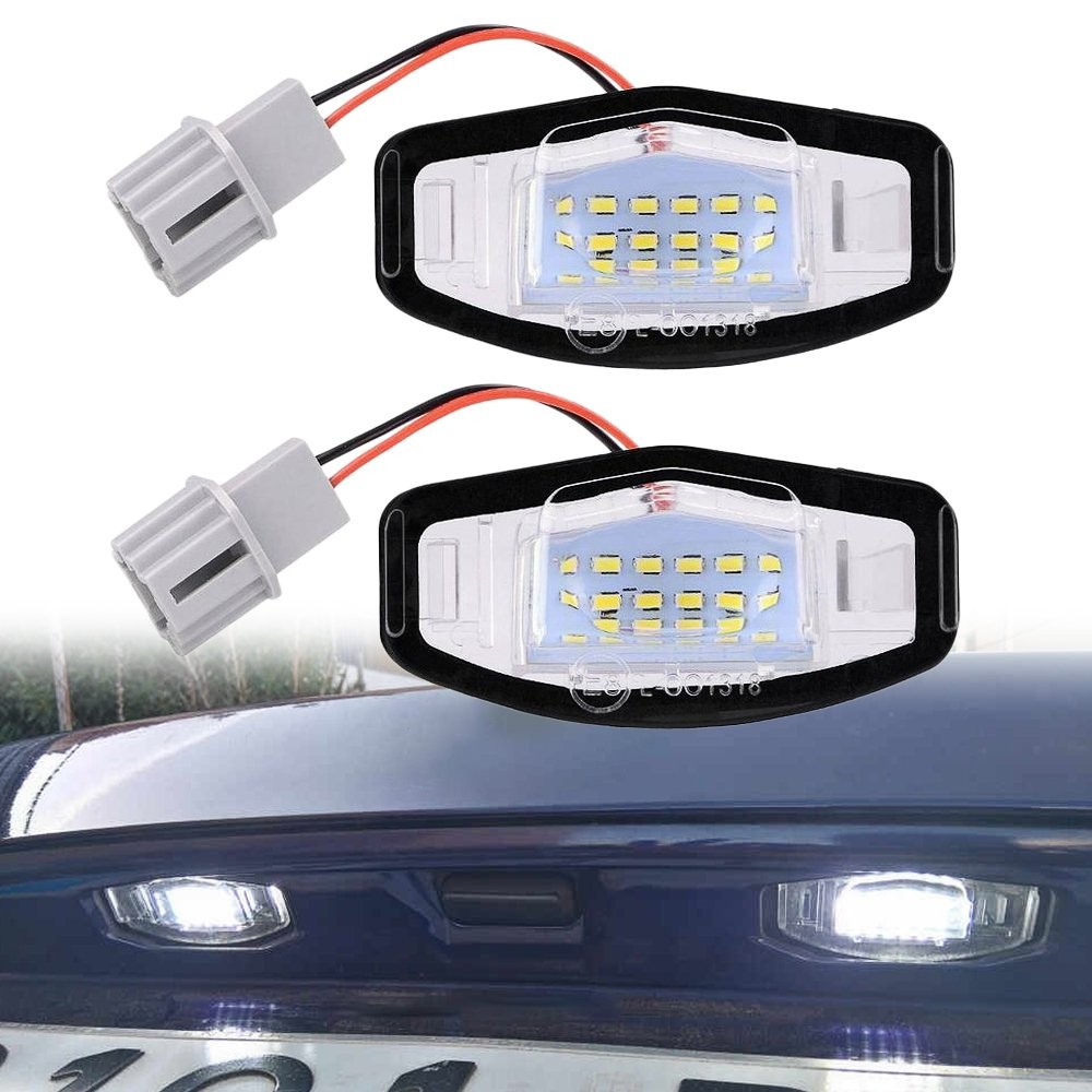 LED License Plate Light For Honda Civic Accord Acura TSX TL Direct Replacement 2