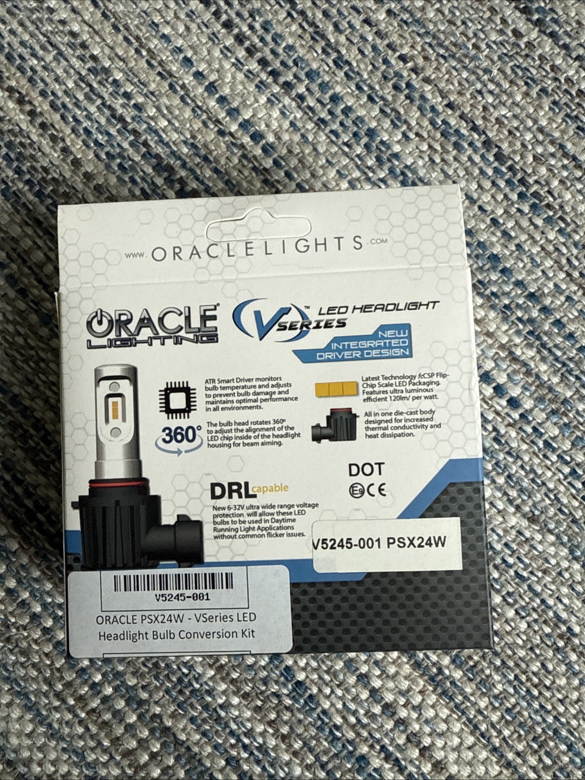 Oracle Lighting PSX24W – VSeries LED Headlight Bulb Conversion Kit V5245-001