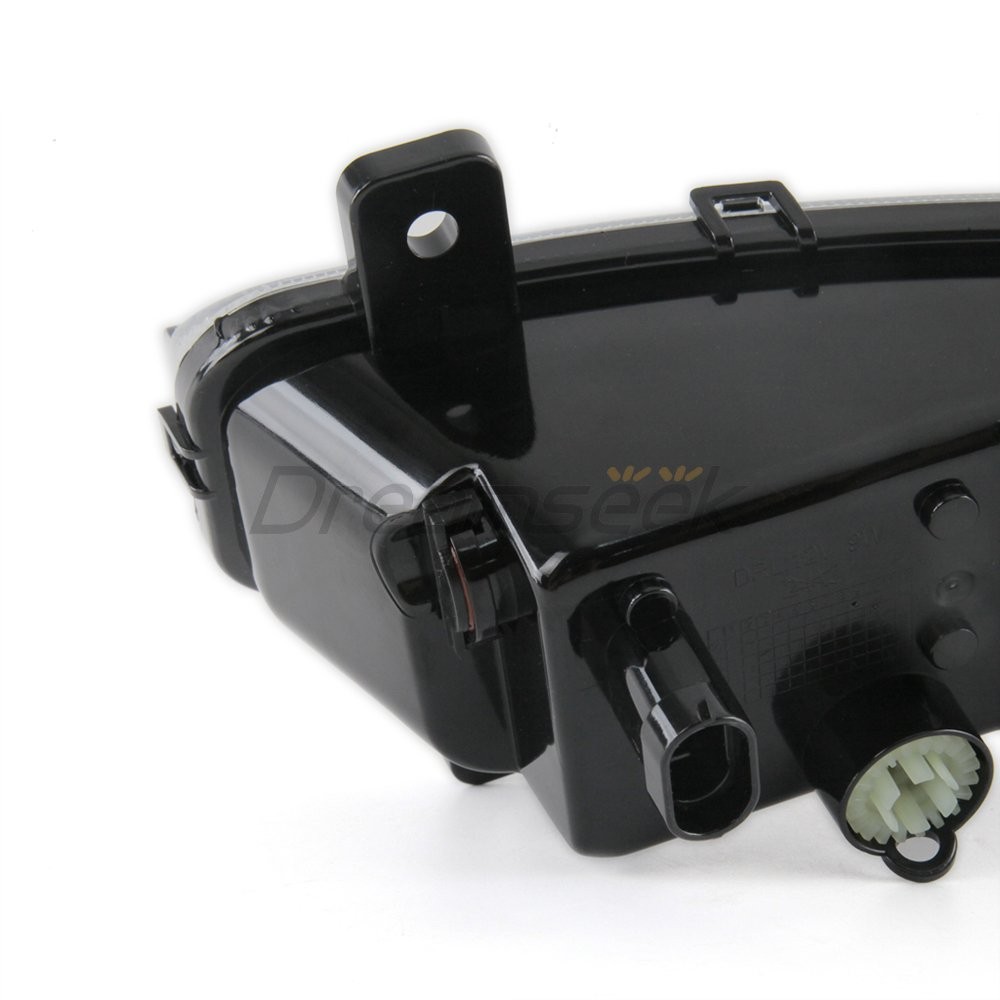 LED Fog Lamp Switch Bezel Kit for Dodge Ram 2500 3500 19-24 Front Bumper Driving