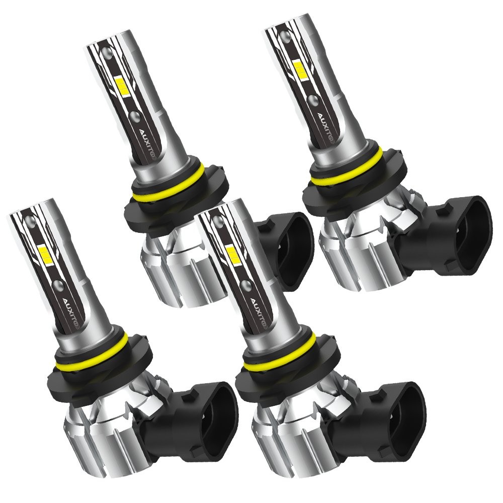 4X AUXITO 9005 9006 LED Headlight Kit Bulbs High Low Beam White 80000LM E2 EOOK