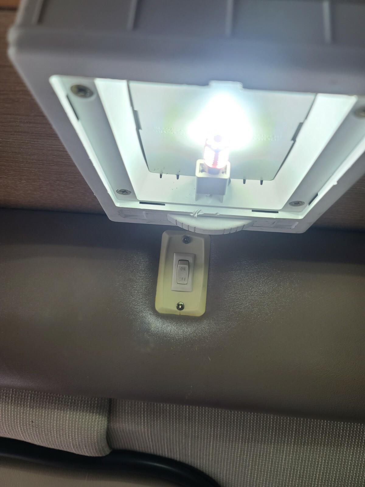 10 Supr Brite mini LED ceiling dome light bulbs RV camper trailer motorhome 12v
