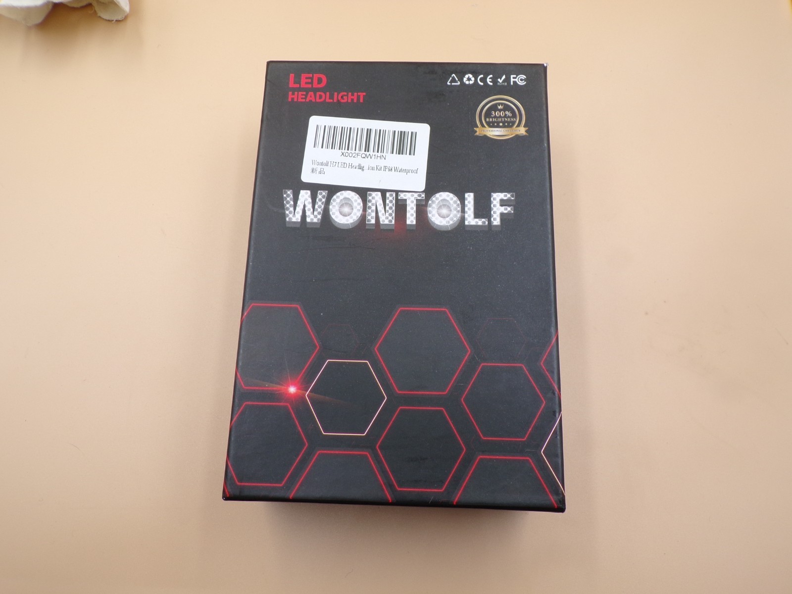 Wontolf H7 LED Headlight Installation Kit IP 68 Waterproof NIB