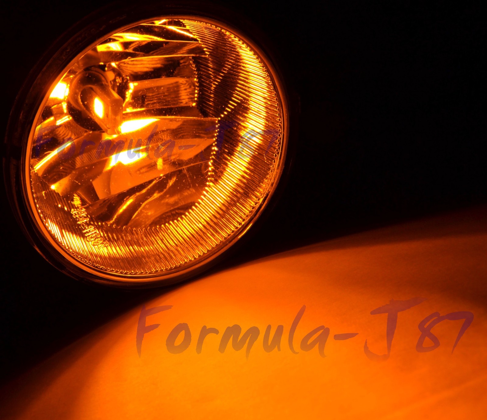 LED 20W 9006 HB4 Orange Two Bulbs Fog Light Replacement Plug Play Upgrade Stock