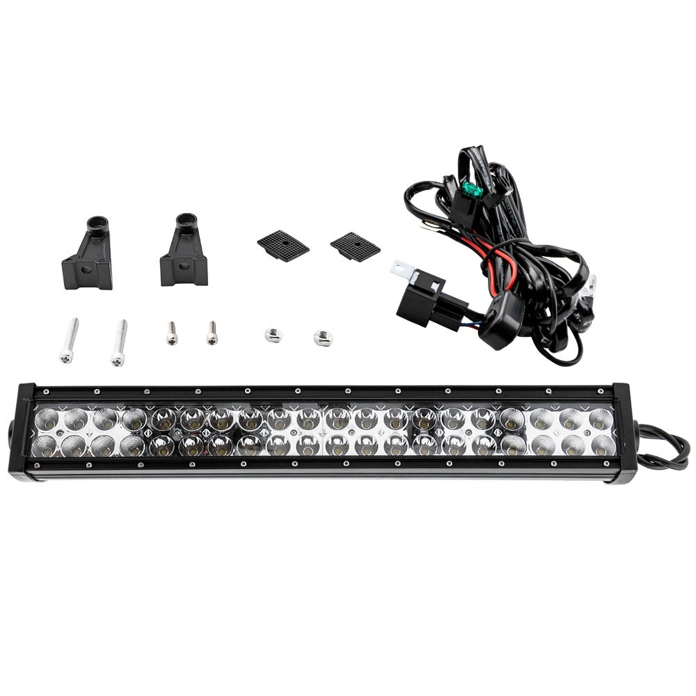 Alumium LED light Bar wire kit For Ford F-150 Pickup 4/2WD 10-60VDC COMBO 120W