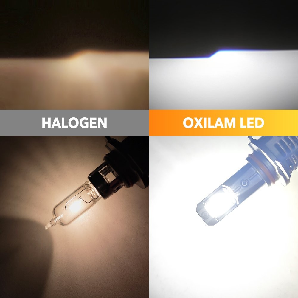 OXILAM 33000LM 9005 9006 LED Headlight High Beam Low Beam Bulb Super Bright USA