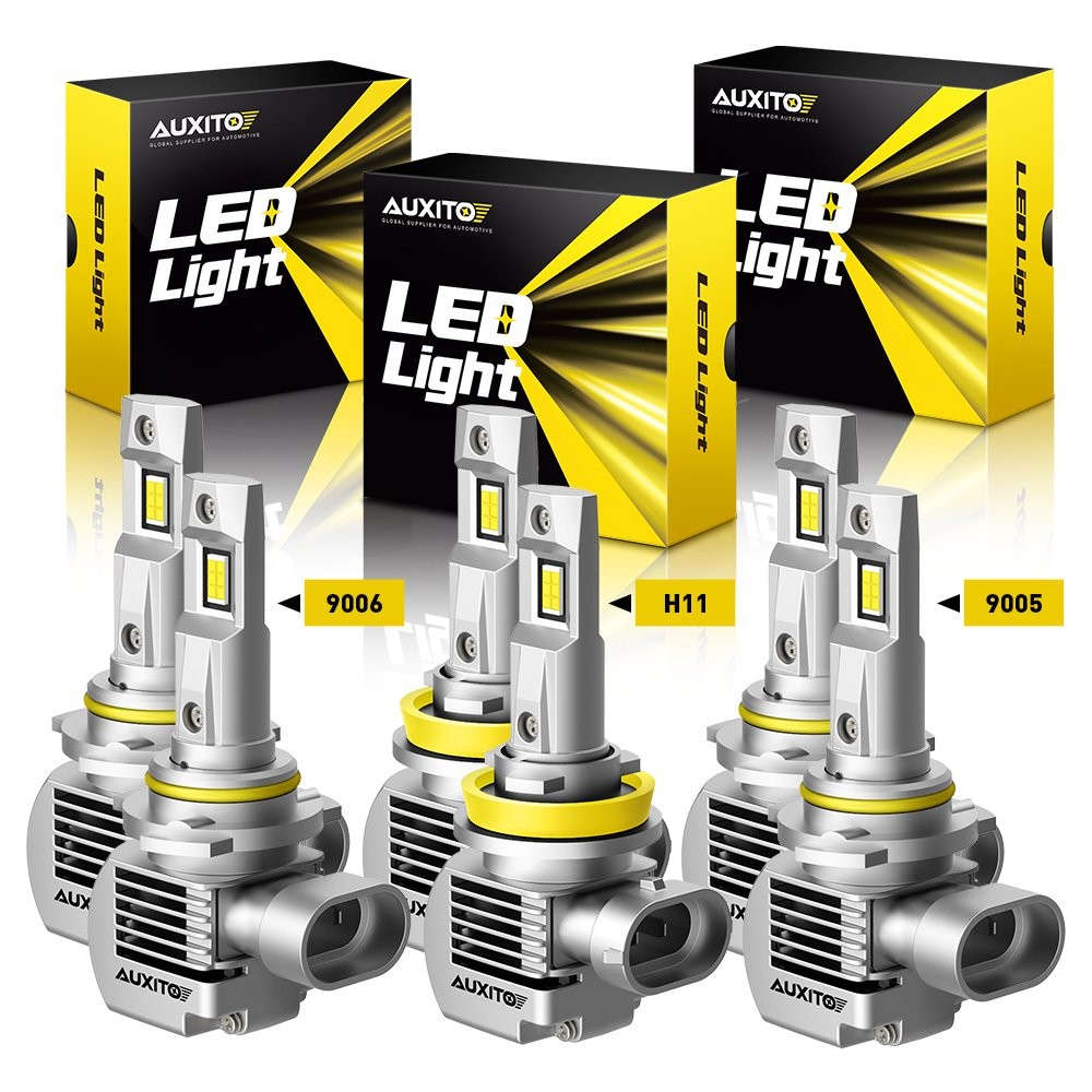 6X?9005?9006?H11?LED?Combo Headlight?Fog?Light?Bulbs?High?Low?Beam?White?6500K