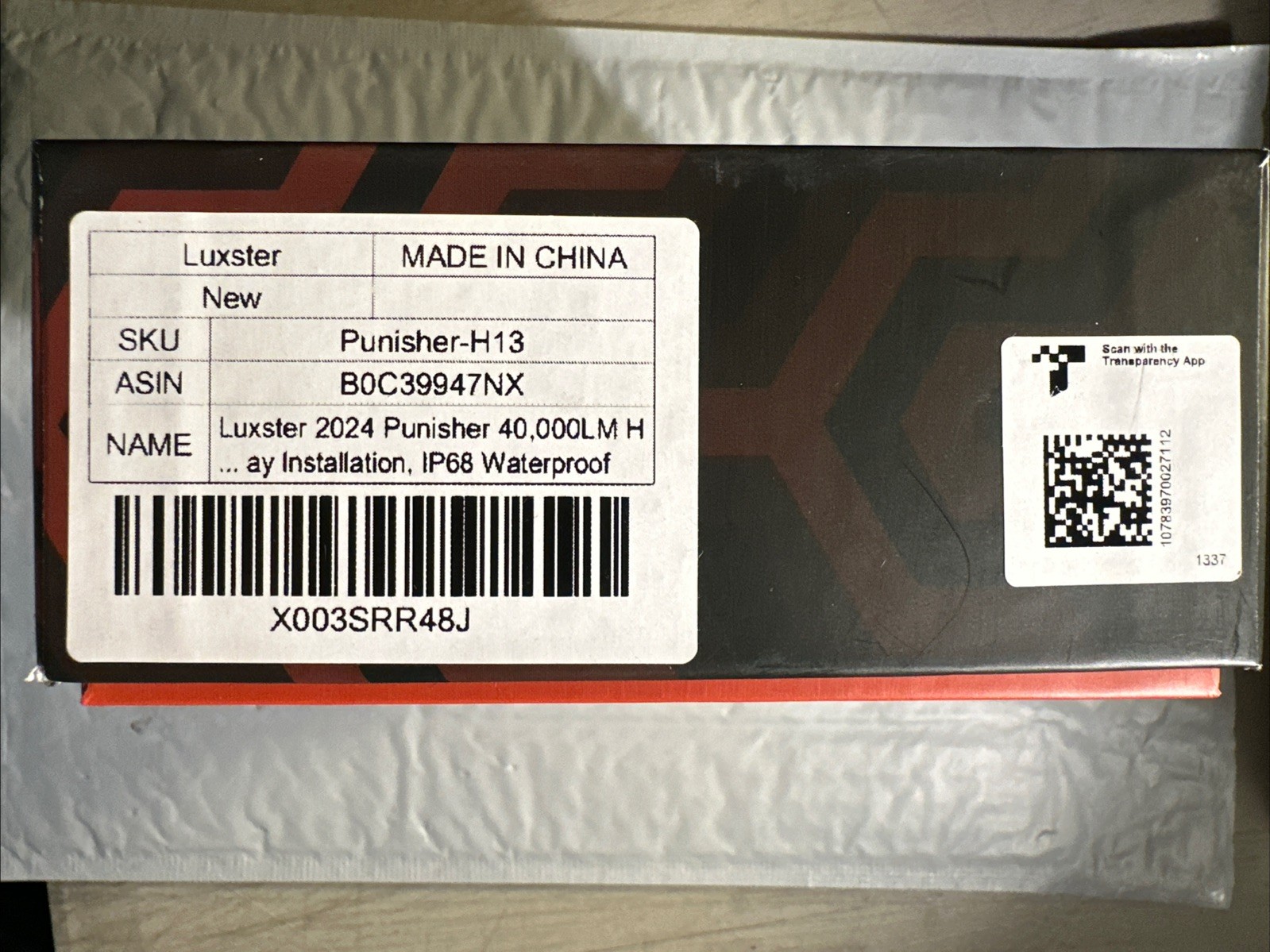Luxster: Punisher-H13/9008 LED Bulbs- 40,000LM H13/ 2024Punisher IP68 Waterproof